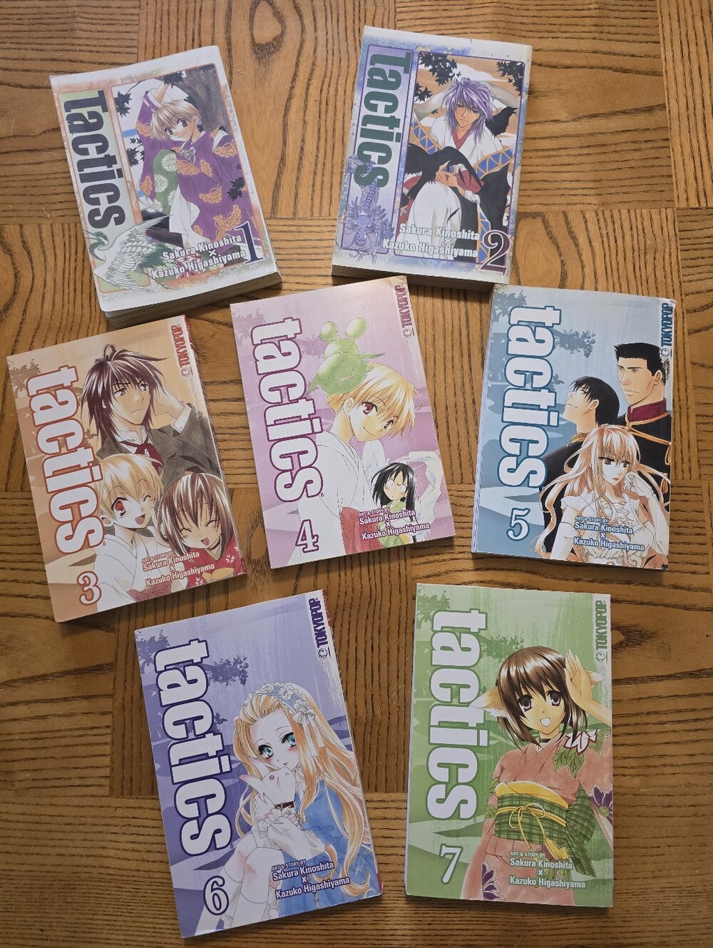 Tactics Manga Volume 1-7 Set